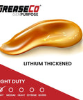 Amber lithium grease sample for Go To All Purpose Lithium Grease EP 10 Pack For High Temp Machinery NLGI 2 Amber Grease Tube Refills.