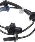 Premium Grade Front Left And Right Abs Speed Sensors For Honda Crv 2014 Through 2016 2.4L Motor cable connections and black wiring