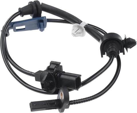 Premium Grade Front Left And Right Abs Speed Sensors For Honda Crv 2014 Through 2016 2.4L Motor cable connections and black wiring