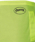 Close-up of the lightweight mesh fabric of Straight Up The Ultimate High Visibility Reflective Safety Pants for Men And Women.