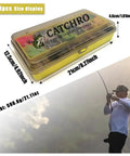 All In One 409 Piece Fishing Lure Kit And Tackle Box Set For Freshwater And Saltwater Angling, Includes Hooks Lures Sinkers Swivels And Accessories next to angler casting line