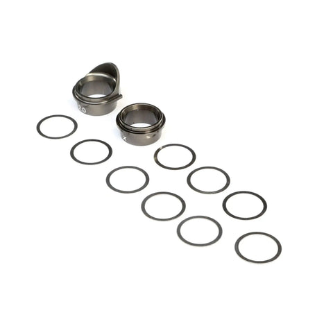 Killer Aluminum Rear Gearbox Bearing Inserts Upgrade Kit For 8x 8xe RC Cars Premium Metal Bushings Swap Out To Crush Drivetrain Slack Boost Longevity Machined Precision Replacement Fittings Guarantee Lock Tight Feel