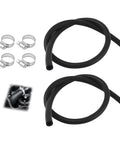 Two Piece Built Tough Brake Booster Vacuum Hose Kit With Clamps 36 Inch soft flexible tubing with clamps for cars and trucks.