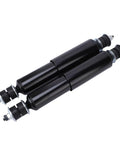 Rugged Golf Cart Shock Absorbers 360mm Replacement For EZGO TXT, Premium Metal Construction, black finish, side view