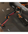 Universal Rotating Monitor Arm Fits 13 To 32 Inch Lcd Displays With Swivel Tilt And Height Adjustment showcasing 360° and 180° movements.