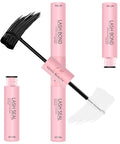 2 In 1 Lash Bond And Seal Waterproof Eyelash Glue For Extensions With Spiral Brush Long Lasting Strong Hold Sweat Proof DIY