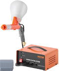 Vevor 50Kv Electrostatic Powder Coating Kit With Foot Switch And Spray Gun For Home Diy Projects Heavy Duty Equipment on a workbench.