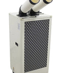 Industrial Grade Portable AC 15,400 BTU Tough As Nails Spot Cooler With Twin Hose and vents for effective cooling.