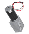 Built Like A Tank 12V DC Gear Motor With Hold Fast Self Locking Feature And Super Quiet Run Die Cast Aluminum Casing packs powerful torque.
