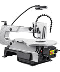 Kicker Desktop Jigsaw Saw Boasting A Kickass 150 Watt Motor Plus Roomy Fourteen Inch Work Area For No Sweat Wood Crafting Diy Project Assembly And Darn Fine Precision Carving Anytime, showing detailed design and functionality.