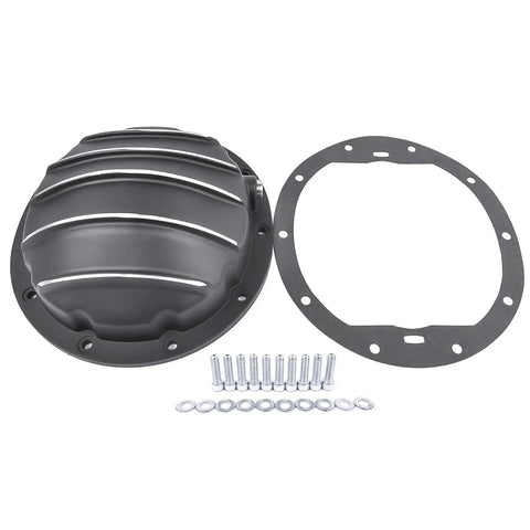 Aluminum 10 Bolt Diff Cover For 8.5 And 8.6 Inch Ring Gear Fits Chevy GMC 1500 Sierra Silverado Camaro Beefed Up Rear End Upgrade Cast Differential Cover OE Replacement