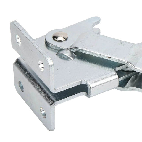 Close-up of Heavy Duty Welding Toggle Clamp For Woodworking Jigs And Fixtures With Quick Release, metal build