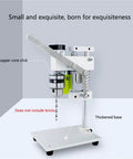 High Precision Mini Bench Drill Press Workhorse 7 Speed Electric Floor Stand Tapping Machine with thickened base and copper chuck.