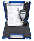 Big League Portable Wood Density Meter Delivering Plus Minus 0.01 G Cm Cubic Precision in protective case with manual.