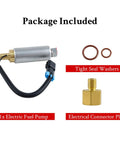 Package contents of Low Pressure Boat Fuel Pump For Mercury Mercruiser V6 V8 Marine Engines 4.3L 5.0L 5.7L Carbureted Replacement 861155A3 935432 18-8868 Premium Metal And ABS Build OEM Standard Quality