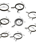 Solid Stainless Steel Door Handle Springs You Won't Regret Buying, 5-Piece Torsion Latch Repair Kit That Fixes Limp Interior Levers And Restores Smooth Function On Any Right Or Left Door For Serious Home Fixes. Assorted spring sizes