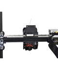 X Axis Upgrade Kit For Ender 3 V3 SE With MGN9H 300mm Linear Rails And Backplate installed on 3D printer frame