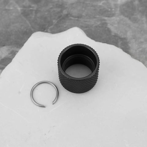 Impact Driver Collet Chuck Replacement Kit 324420-7 233005-7 OEM sleeve and ring on white surface
