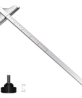 Precision Circular Saw Edge Guide Replacement Part Fits Standard Cordless Tools, stainless steel rail and nut.