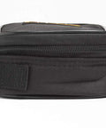 Side view of Go-To Polyester Soft Carrying Case for Handheld Electrical Test Tools and Accessories, showing Velcro strap and zipper