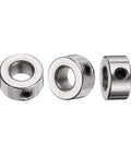 10 Pack 5mm Shaft Lock Collars With Set Screws 304 Stainless Steel 10mm Outside Diameter 5mm Thick For 5mm Lead Screws And Rod Shafts