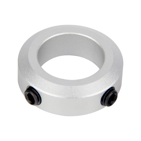 Solid 6mm Bore Shaft Collar With 12mm Outer Diameter And 6mm Width 6061 Aluminum Alloy Anodized Finish H7 Bore Tolerance Includes Two Set Screws Precision Stop Collar For Industrial Machinery And DIY Projects