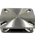 Heavy Duty Bearing Turntable Plate 5500 Lb Rating Greaseable Kingpinless Design for Workstations Weld Tables Displays