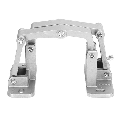 Secret Door Hinge For Cabinets And Tables Stainless Steel Built Tough Heavy Duty Hidden Door Hardware side view
