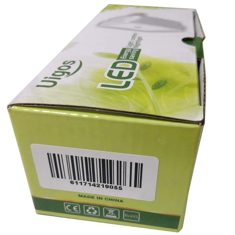 Packaging for LED Night Light With Smart Sensor Dusk To Dawn Plug In 0.5W Daylight White 6 Pack with barcode visible