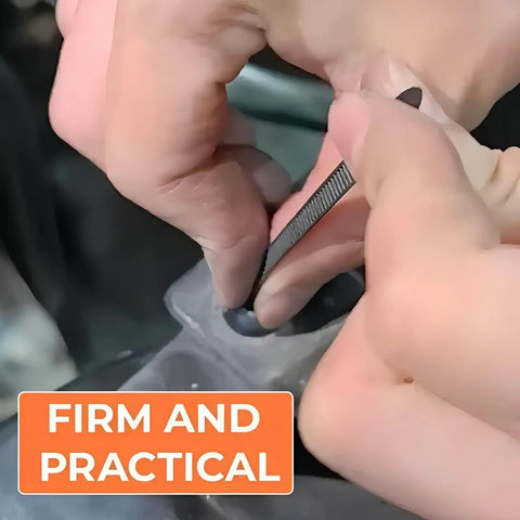 Hands using a tool on car part with firm and practical label, related to 30 Pack Heavy Duty Self Locking Nylon Cable Ties Zip Ties With UV Resistant Buckles For Car Bumpers Trunk Lining Wiring And Home Projects Emergency Fixes Quick And Easy Measuring 3.51 By 0.74 By 0.51 Inches