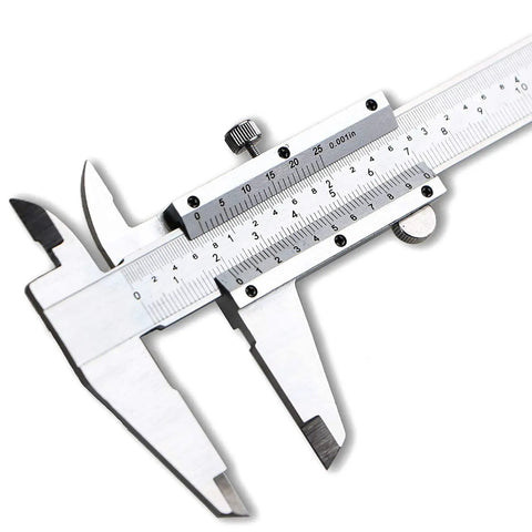 Vernier Caliper Measuring Tool With 6 Inch Range And 0 To 150 Millimeters Manual Non Digital Calipers High Precision 0.001 Inch 0.02 Millimeters Durable Workhorse For Industrial Workshop Projects