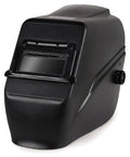 Non Auto Darkening Welding Helmet With Flip Lens Two By Four And A Quarter Inch No 10 Shade Adjustable Ratchet Headgear