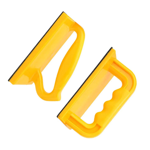 Must Have Woodworking Push Stick for Precise Cuts and Safe Sawing durable plastic push block with two grip styles shown