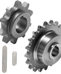 10 Tooth Front Sprocket 20 Tooth Rear Sprocket Jackshaft Set Five Eighth Inch Bore For Coleman CT200U CT200U EX BT200X Baja MB165 MB200 Predator 196cc 200cc 212cc Replacement Gear Kit close-up