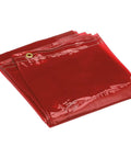 Top Shelf Transparent Orange Welding Curtain With Built Tough Spark Shield And Hella Clear Uv Filtering For No Sweat Workshop Dividers That Kick Butt On Job Site Safety Per Nfpa 701 folded red vinyl curtain with grommets