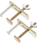 Heavy Duty CNC Router Clamps Kit Two Sets Engraving Machine Hold Down Clamps for CNC Workholding Rugged Steel Press Plates close-up