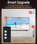 Smart In Wall USB Outlet With Voice Control For Alexa And Google Home, 15 Amp In Wall USB Power Socket, 2 Pack, app interface