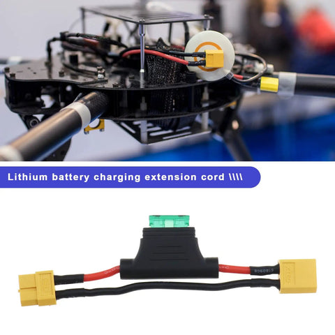 2 Pack XT60 Male To Female Extension Cables With 30A Fuse And 14AWG Silicone Wire For Electric Bikes Drones RC Cars Quadcopters And Battery Chargers Durable Heat Resistant Insulated Connectors