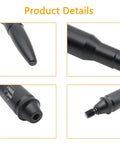 Jeep Wrangler Short Black 5.7 Inch Aluminum FM Aerial Antenna Replacement Mast Whip product details view