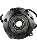 Top view of Front Wheel Hub And Bearing Assembly For 4x4 Chevy S10 Blazer GMC Jimmy Sonoma Isuzu Hombre Oldsmobile Bravada 5 Lug With ABS 4WD