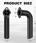 Exhaust Header Pipe Kit For Predator 212cc 224cc And GX160 GX200 Engines Coleman CT200U Mini Bike Go Kart High Performance Upgrade