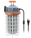 Beefy 150W LED Temporary Work Light IP64 Portable Linkable 24250 Lumens 5000K Daylight With 16.4 Foot Cord And Hook