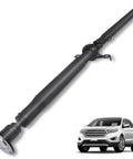 Rear Driveshaft For Ford Edge And Lincoln MKX AWD Heavy Duty Replacement Prop Shaft Assembly For 2.0L 3.5L 3.7L Engines Fits 2009 2014 Edge And 2011 2014 Edge Replaces DT4Z 4R602 A SK936846 black steel driveline with flange ends