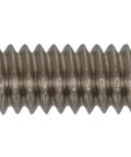 Stainless Phillips Oval Head Machine Screws 1/4-20 x 1/2 Inch side view of screw thread detail