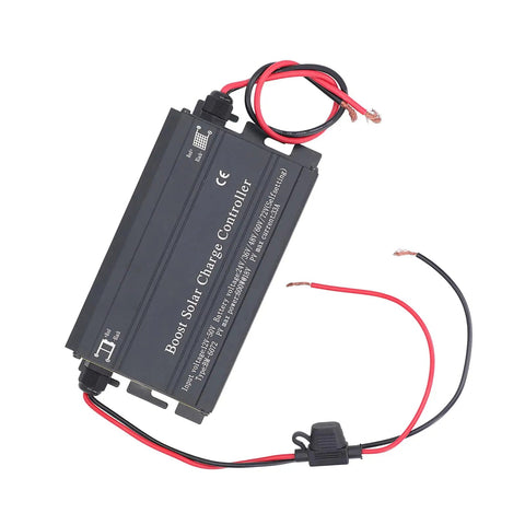 Big Time Mppt Solar Charge Controller Kicking Out Knockout Output At 600W For Panels And EV Charging with red-black wires.