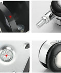 Slick Silent Swivel Casters Replacement Office Chair Wheels Heavy Duty 1.6 Inch Plastic Rollers For Hardwood Floors showing close-up details.