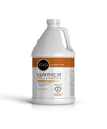 Barrier Sealer for Natural Stone and Concrete in large bottle, water-based penetrating sealant for easy application on surfaces.