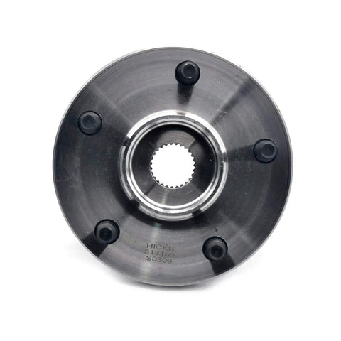 Front view of Front Wheel Hub Bearing Assembly For 1999 2004 Jeep Grand Cherokee Direct Fit 5 Lug Front Left Or Right OE OEM 513159