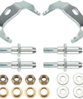 Beefed Up Front Door Hinge Pin Bushing Kit For GMC Sierra Trucks 1999 To 2006 Fits 1500 2500 3500 Series And HD Models, Replaces Worn Pins And Bushings, Easy Install, Durable Replacement Hardware. Metal door hinge pins, bushings, washers, and nuts set