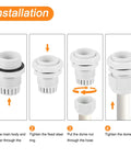 Installation steps for All In One Cable Gland Kit 50 Pcs Adjustable Waterproof Conduit Fittings PG7 to PG19